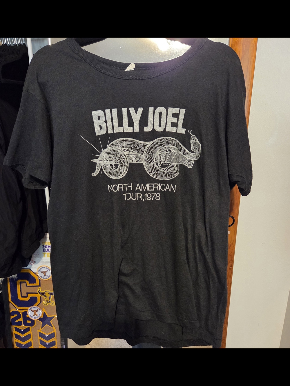 Vintage 1978 Billy Joel North American Tour T-Shirt XL | Made in USA